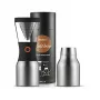 ASOBU KB900 Sidabrinis šalto virimo kavos aparatas 1,2 l, borosilikatinis stiklas