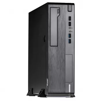 Akyga AK-502-02BK Midi Tower kompiuterio korpusas (juodas)