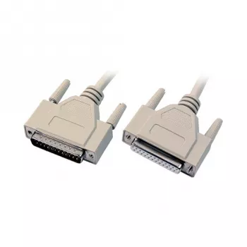 EFB-Elektronik EK165.2 Serial Data Cable 1:1, 2x D-Sub 25, Male-Female, 2,0m, Beige
