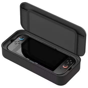 Venom Įkrovimo Dėklas, skirta Nintendo Switch 2 – Kietas Nešiojimo Dėklas su 10 000 mAh Power Bank, Juoda