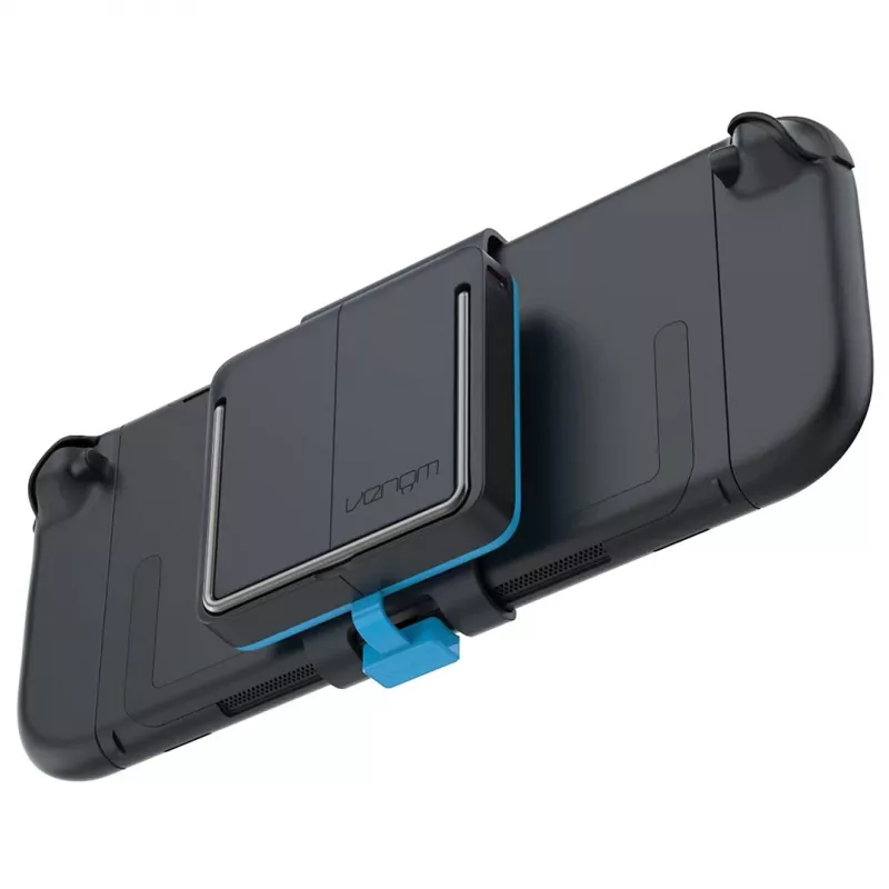 Venom Įkrovimo Dėklas, skirta Nintendo Switch 2 – Kietas Nešiojimo Dėklas su 10 000 mAh Power Bank, Juoda
