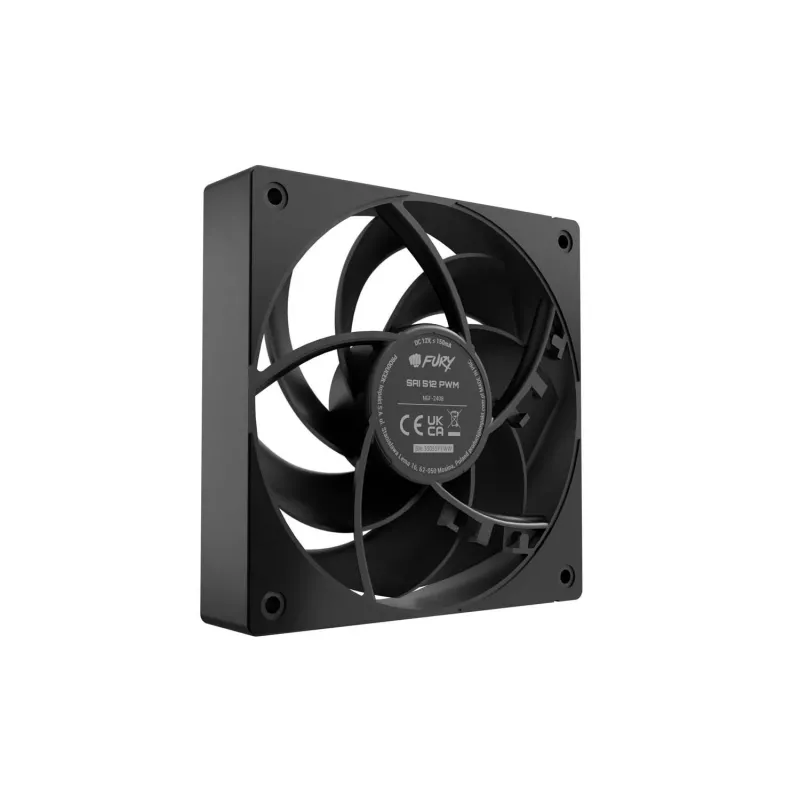 Fury SAI S12 PWM Black 3-Pack 120mm ventiliatorių rinkinys