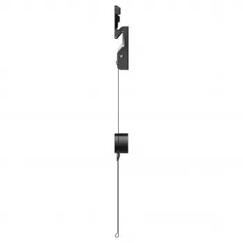 Equip 37-86 colių TV laikiklis be gręžimo su 1 jungtimi, 60 kg, juodas