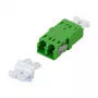 EFB Elektronik Šviesolaidinis Sujungėjas LC/APC Simplex Vienmodis Baltas