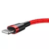 Baseus CALKLF-C09 USB-A – Lightning kabelis 2 m Raudonas