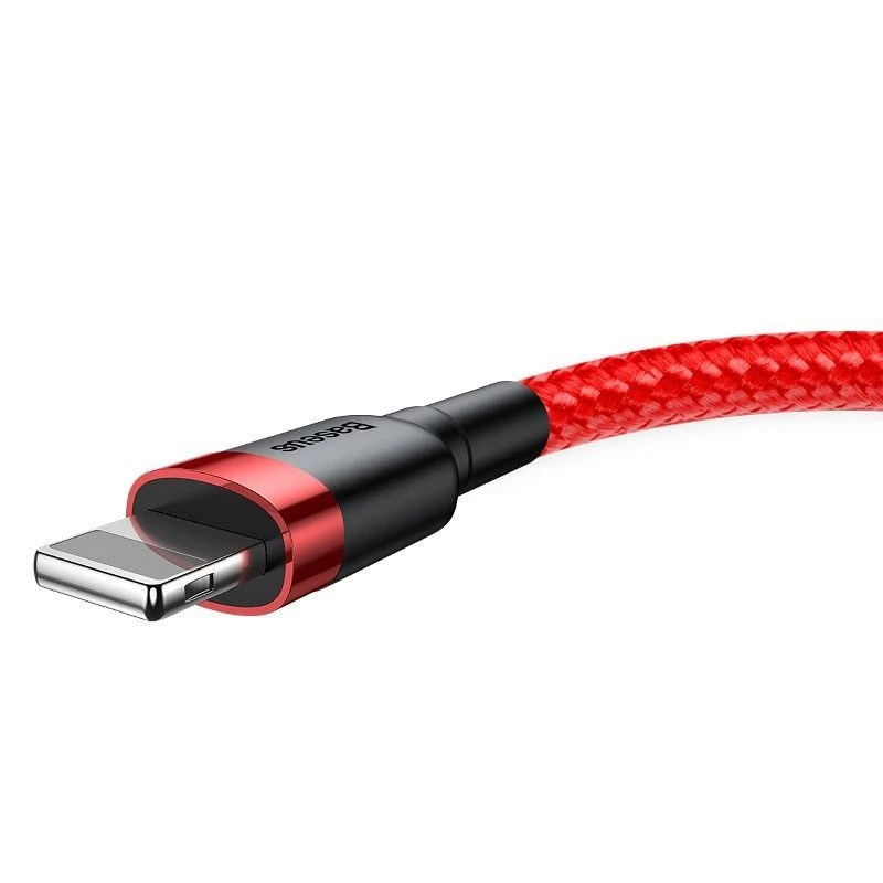 Baseus CALKLF-C09 USB-A – Lightning kabelis 2 m Raudonas