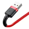 Baseus CALKLF-C09 USB-A – Lightning kabelis 2 m Raudonas