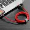 Baseus CALKLF-C09 USB-A – Lightning kabelis 2 m Raudonas