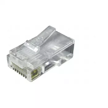EFB-Elektronik RJ45 UTP Modulinis Kištukas E-MO 8/8 SR, 100 vnt., Skaidrus
