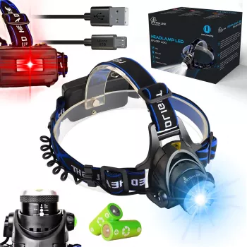 Extralink EFL-057 Loki LED priekinė lemputė, USB įkrovimas, 350 liumenų, judesio jutiklis
