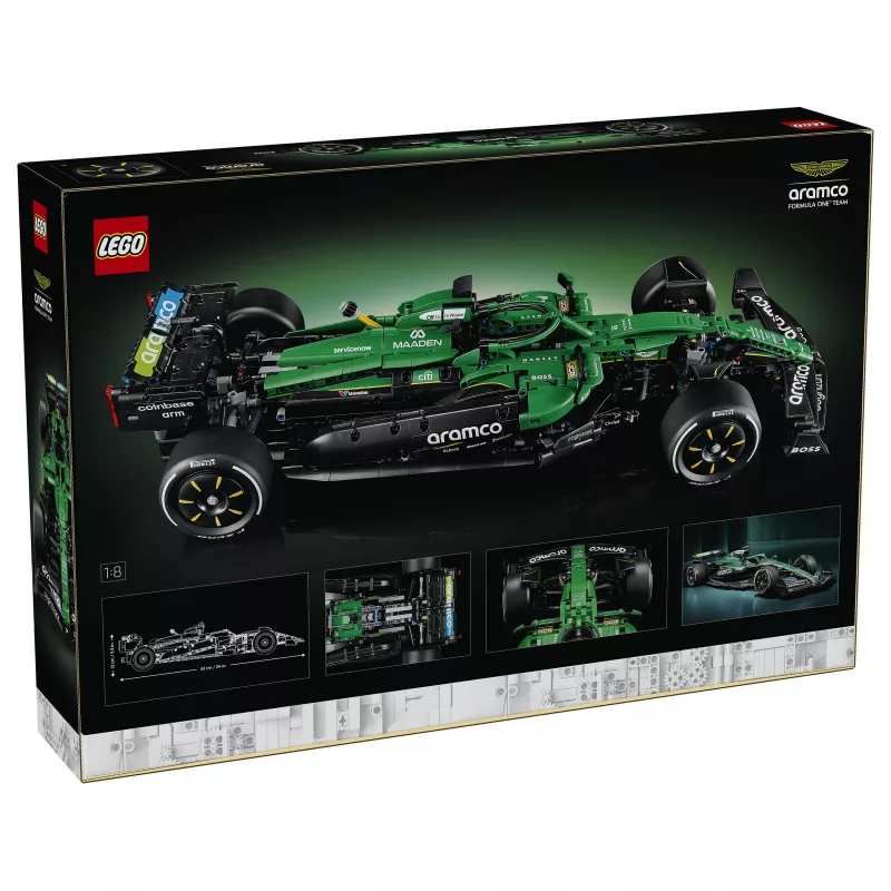 LEGO Technic Aston Martin Aramco AMR25 F1 Automobilis 42240