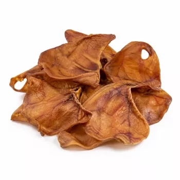 PETITTO Kiaulės ausies kramtukas šunims 10 vnt. 40g