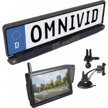 OMNIVID Solar6 Belaidė saulės energijos vaizdo stebėjimo sistema atbulinei eigai