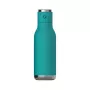 Asobu Wireless Beat Izoliuotas Nerūdijančio Plieno Butelis su Bluetooth Garsiakalbiu, 500 ml, Akvamarinas