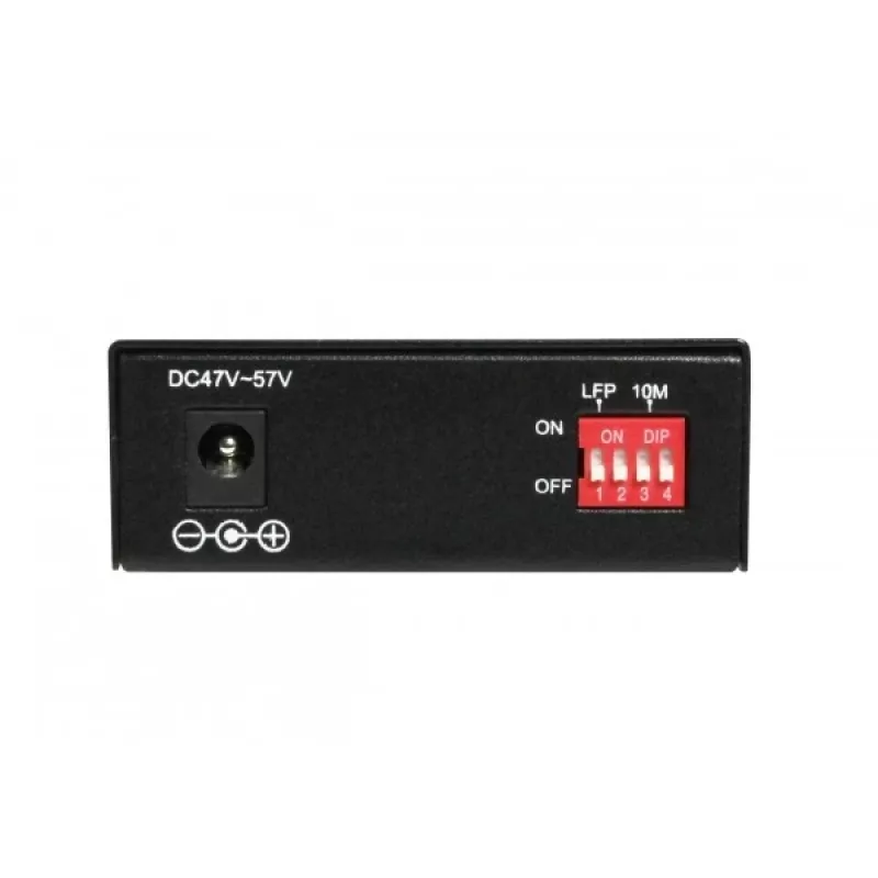 ALLNET PoE Media Converter 10/100/1000Base-T į 1000Base-SX/LX SFP Mini-GBIC, Single/Multi-Mode, 15,4W/30W PoE, ALL-MC202P-SFP1-PoE