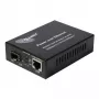 ALLNET PoE Media Converter 10/100/1000Base-T į 1000Base-SX/LX SFP Mini-GBIC, Single/Multi-Mode, 15,4W/30W PoE, ALL-MC202P-SFP1-PoE