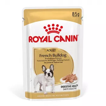 ROYAL CANIN French Bulldog Adult Digestive Health Loaf Box - šlapias šunų maistas - 12x85g