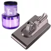 Extralink atsarginė baterija ir filtras, skirta Dyson V11 V15 SV46 SV47, 25.2V 4000mAh, užspaudžiamo tipo