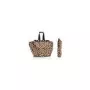Reisenthel Easyshoppingbag Leo Macchiato (UJ6048) - Pirkinių krepšys, 20 L, sulankstomas, poliesteris