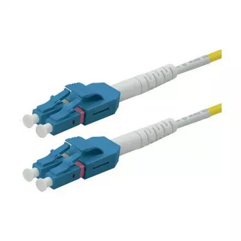 ROLINE Fibre Optic Cable UNIBOOT Single Mode 9/125µm OS2 LC Duplex 1m Geltona