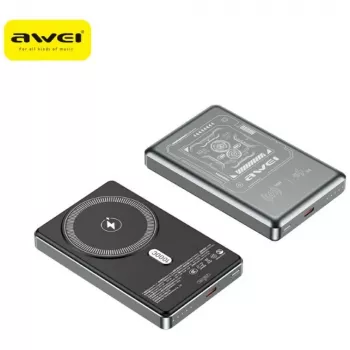 AWEI PA-31 MagSafe Power Bank 10000mAh Pilka