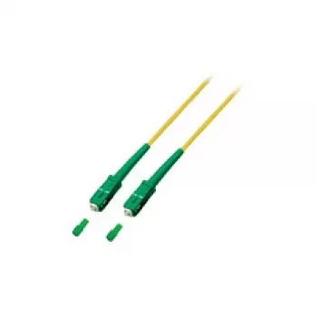 EFB Elektronik Simplex Jumper SC/APC-SC/APC 9/125 µm OS2 LSZH Yellow 3,0 mm 7,5 m