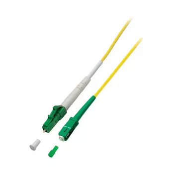 EFB Electronics Simplex šviesolaidinis jungiamasis laidas LC/APC-SC/APC G.657.A2 10 m 2,0 mm geltonas 9/125 µm