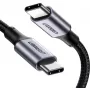 UGREEN USB-C į USB-C aliuminio korpuso pintas laidas 1m