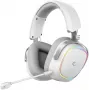 Rampage RETSU belaidės ausinės su mikrofonu, BT 2.4G RGB White