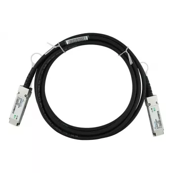 BlueOptics Networks 10312 suderinamas BlueLAN QSFP+ Direct Attach Copper kabelis, 40GBASE-CR4, 1 m, 30 AWG, pasyvus