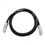 BlueOptics Networks 10312 suderinamas BlueLAN QSFP+ Direct Attach Copper kabelis, 40GBASE-CR4, 1 m, 30 AWG, pasyvus
