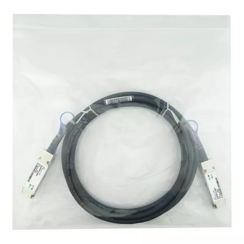 BLUELAN 10413-BL Suderinamas Extreme Networks QSFP28 Tiesioginio Prijungimo Laidas, 100GBASE-CR4, Infiniband EDR, 26AWG, 3m