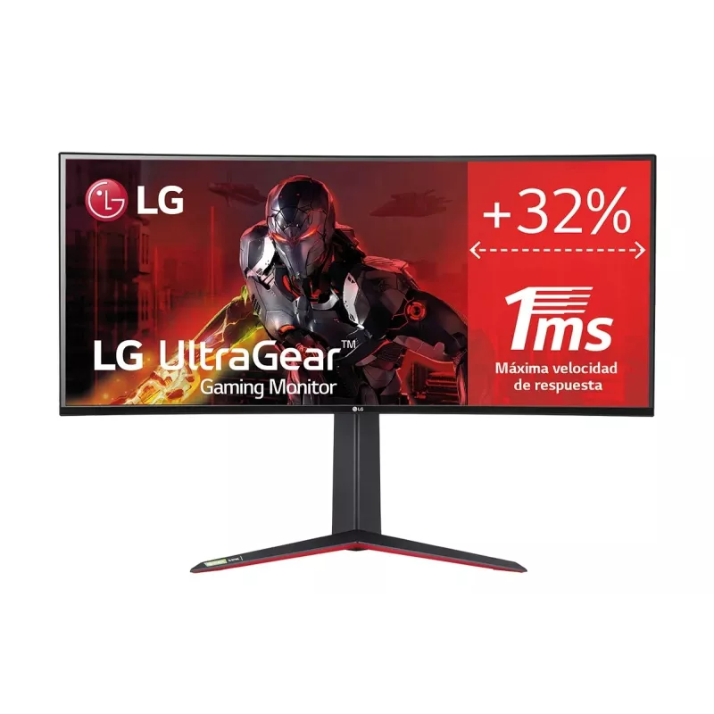 LG UltraGear 34GN850P-B 34 colių Nano IPS žaidimų monitorius, UWQHD, 160Hz, 1ms, G-Sync Compatible, FreeSync Premium, DisplayHDR 400