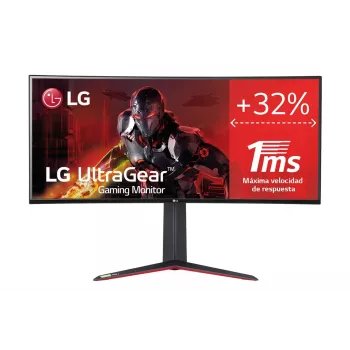 LG UltraGear 34GN850P-B 34 colių Nano IPS žaidimų monitorius, UWQHD, 160Hz, 1ms, G-Sync Compatible, FreeSync Premium, DisplayHDR 400