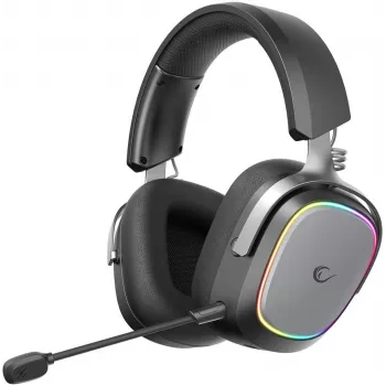 Rampage RETSU belaidžiai ausinės žaidimams Over-Ear Bluetooth 2.4G RGB juodos
