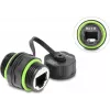 Delock RJ12 jungtis moteriška į moterišką su M20 x 1,5 mm sriegiu ir apsauginiu dangteliu, IP68 dulkėms ir vandeniui atspari
