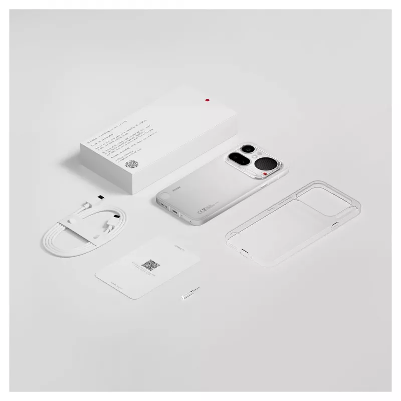 Nothing Phone (4a) Pro 5G 8GB RAM 128GB sidabrinis