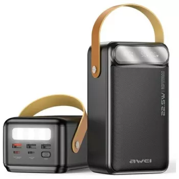 AWEI PowerBank P101K 60000mAh 22,5W Black