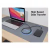 Equip USB-C 3.2 į USB-C aktyvus optinis kabelis (AOC) 8K 60W PD 10m juodas