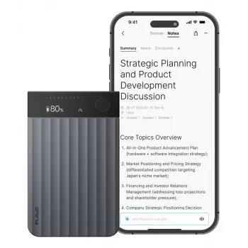 PLAUD Note Pro balso įrašymo įrenginys 64GB juodas