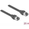 Delock RJ45 Patch Cable Cat.6, suderinamas su Starlink Gen3 – 20 m, pilka