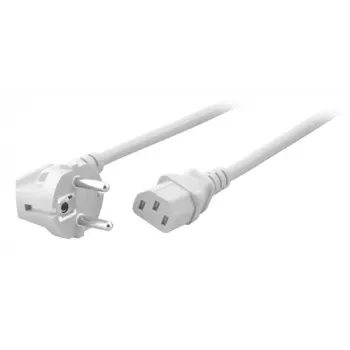 EFB Elektronik Power Cord Schuko 90° to C13 180° White 1,8 m 3x0.75 mm²