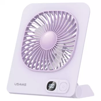 USAMS ZB363 Magnetinis stalinis ventiliatorius violetinis