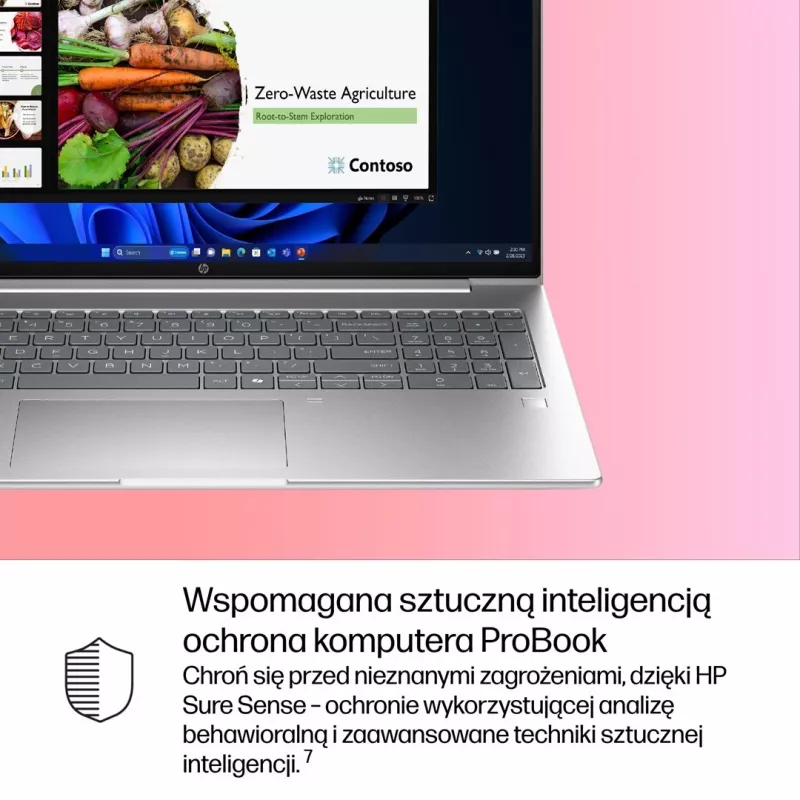 HP ProBook 4 G1i 16 colių WUXGA Intel Core Ultra 5 225U 16 GB RAM 512 GB SSD Windows 11 Pro