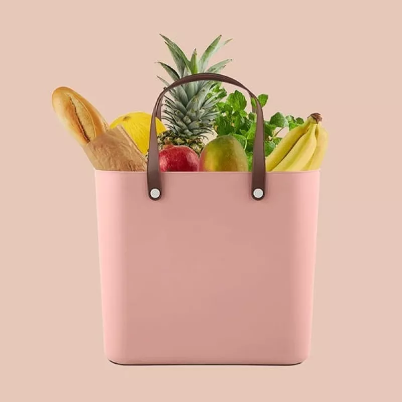 Rotho Multibag Albula Style 25L laikymo dėžė, Meadow Rose
