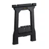 STANLEY Rack-horse Junior 2 pcs. Sawhorse Twin Pack, 360 kg Load Capacity, Foldable, Black/Yellow