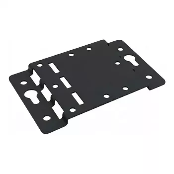 ALLNET Rock Pi S / Rock 3 Metal Wall Mount Bracket - Juodas