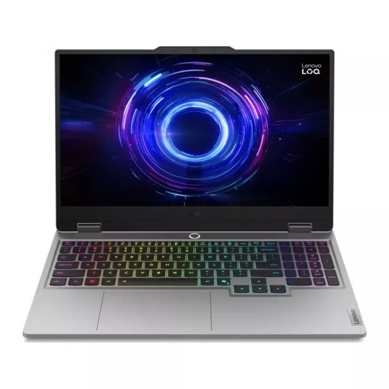 Nešiojamas kompiuteris Lenovo LOQ 15IRX10, 15,6 inch FHD 144Hz, Intel Core i7-13650HX, 16GB DDR5, 512GB SSD, NVIDIA GeForce RTX 5050 8GB, Windows 11, Luna Grey (Perpakuotas)