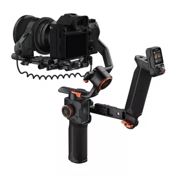 Hohem iSteady MT3 Pro gimbalo rinkinys – 3 ašių stabilizatorius su AI sekimu ir nuotoline peržiūra
