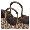 Reisenthel Loopshopper L Prekių krepšys Leo Macchiato, 25L, ruda/ smėlio